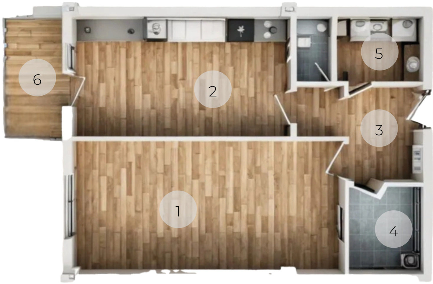  1 OTAQ - 62.09 m²&nbsp; &nbsp; &nbsp; &nbsp; &nbsp; &nbsp; &nbsp; &nbsp; &nbsp; &nbsp; &nbsp;